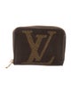 Louis Vuitton 2020 Monogram Giant Pattern Zippy Coin Purse