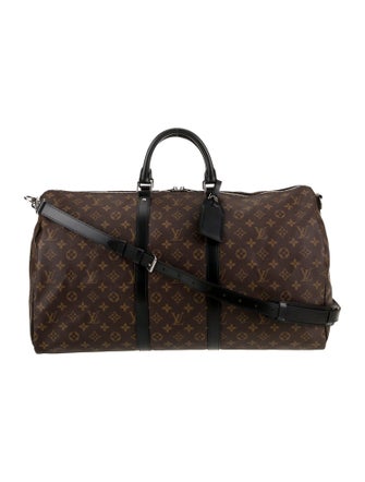 Louis Vuitton LV Monogram Keepall Bandouliere 55