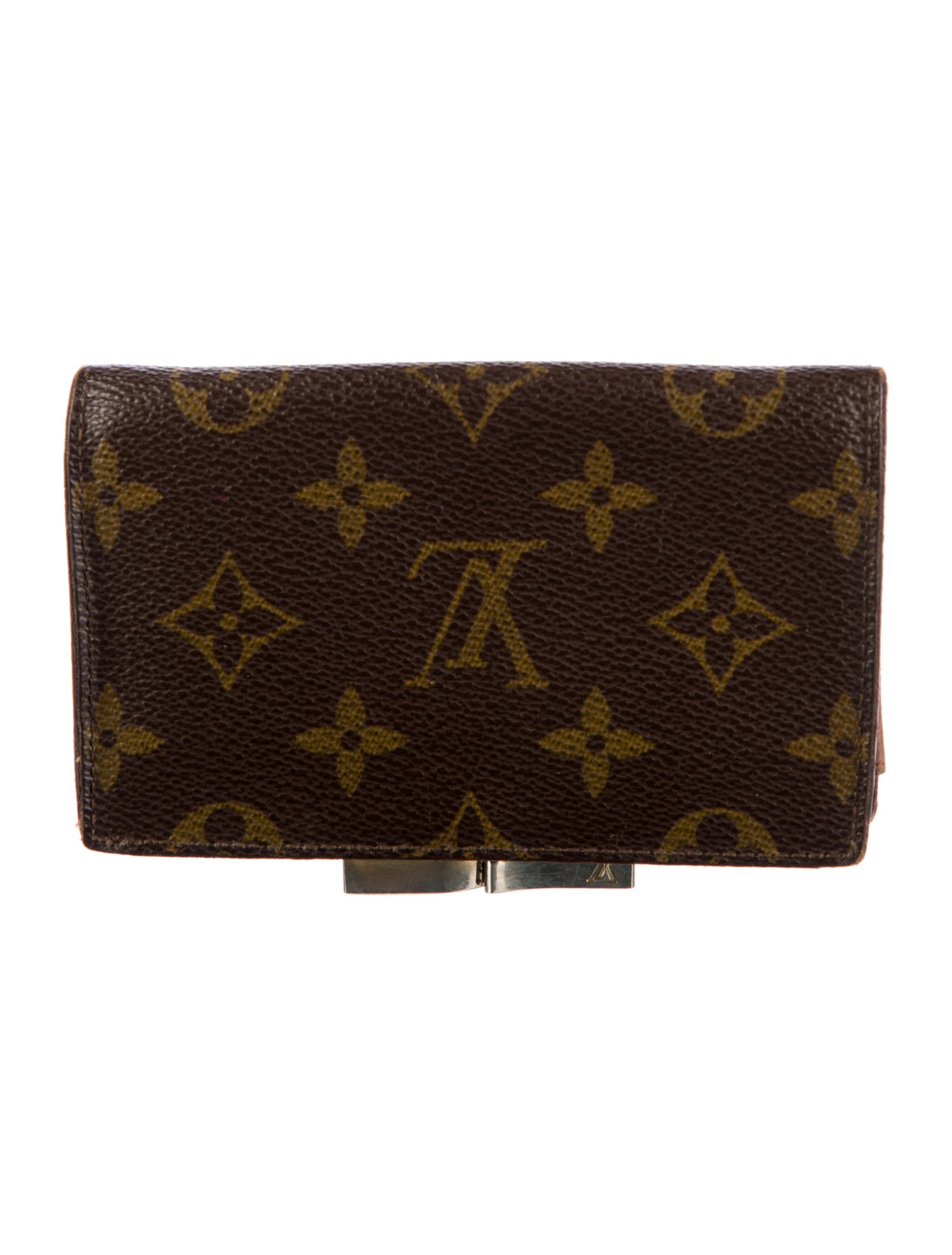 Louis Vuitton LV Monogram Coated Canvas Compact Wallet