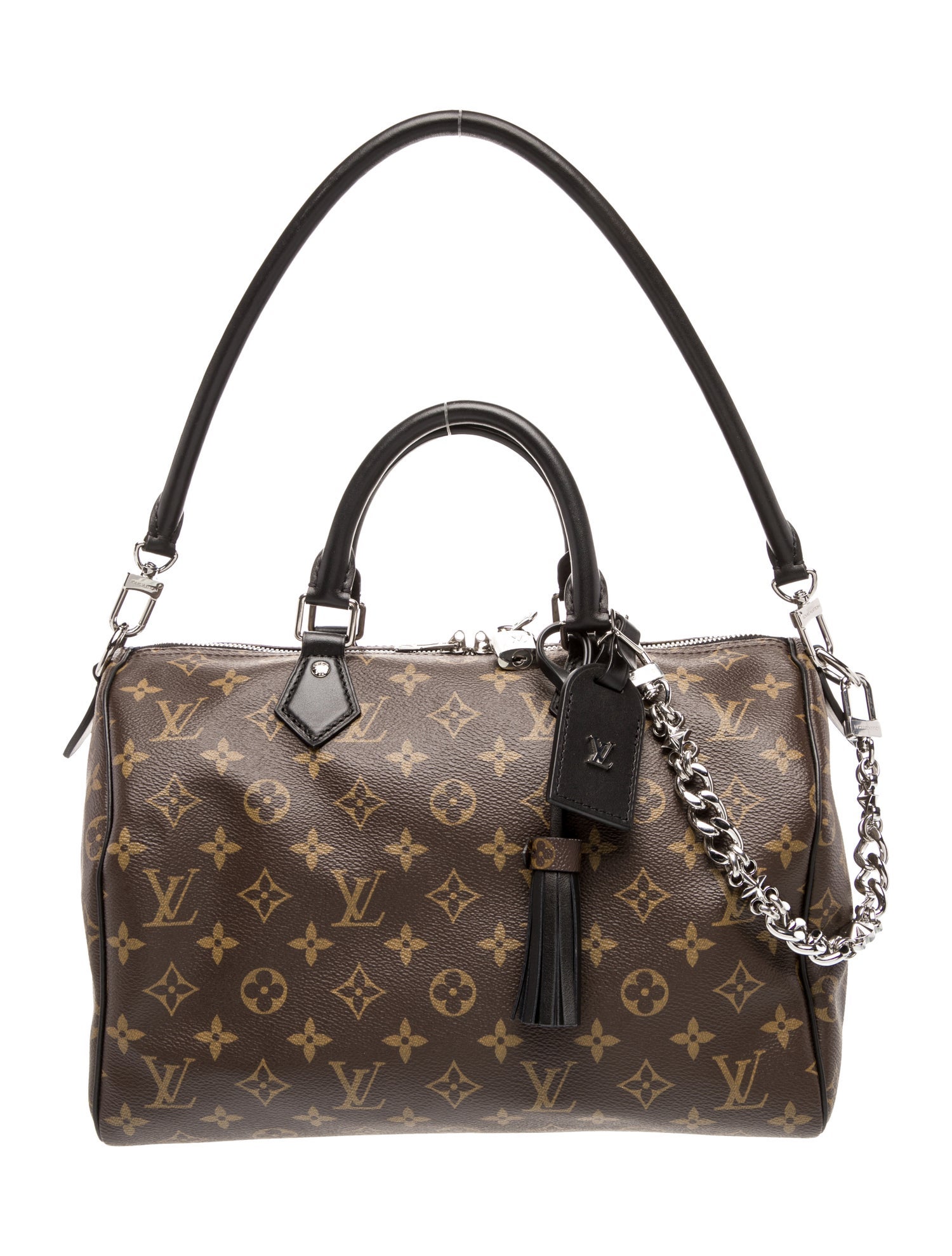 Louis Vuitton LV Monogram Dark Speedy Soft 30 2024