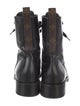 Louis Vuitton LV Monogram Leather Combat Boots