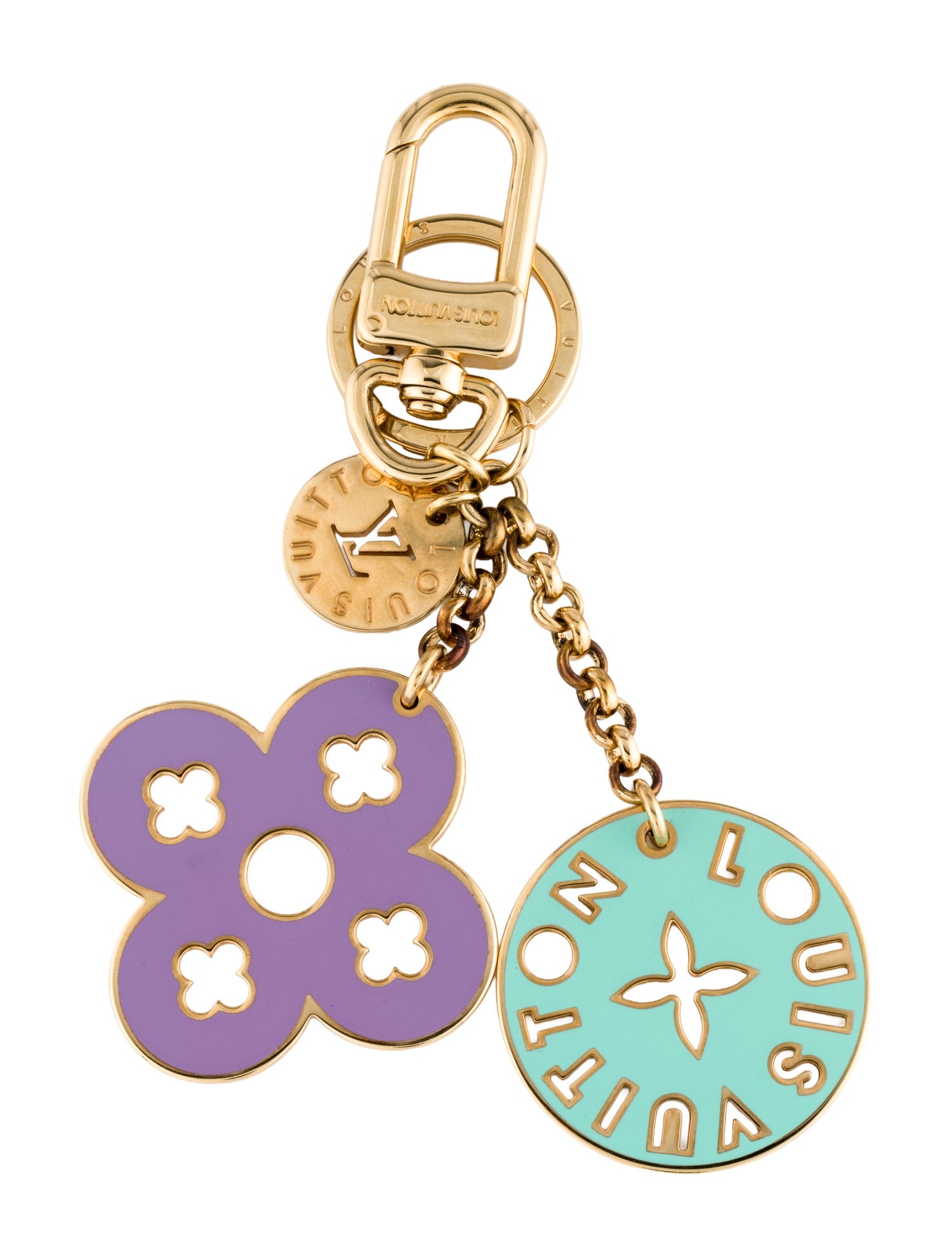 Louis Vuitton Looping Bag Charm and Keychain