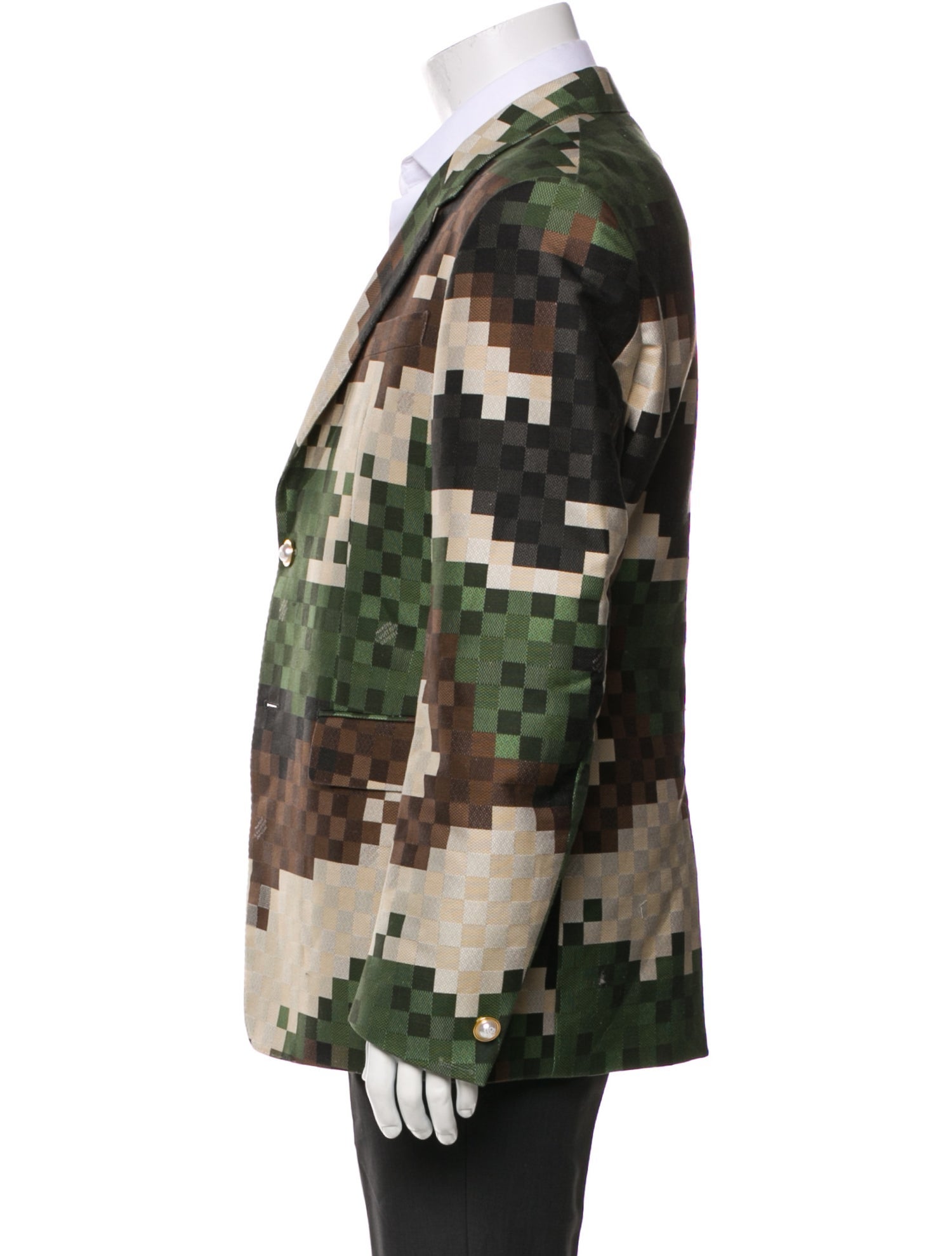 Louis Vuitton 2024 Damier Camouflage Blazer