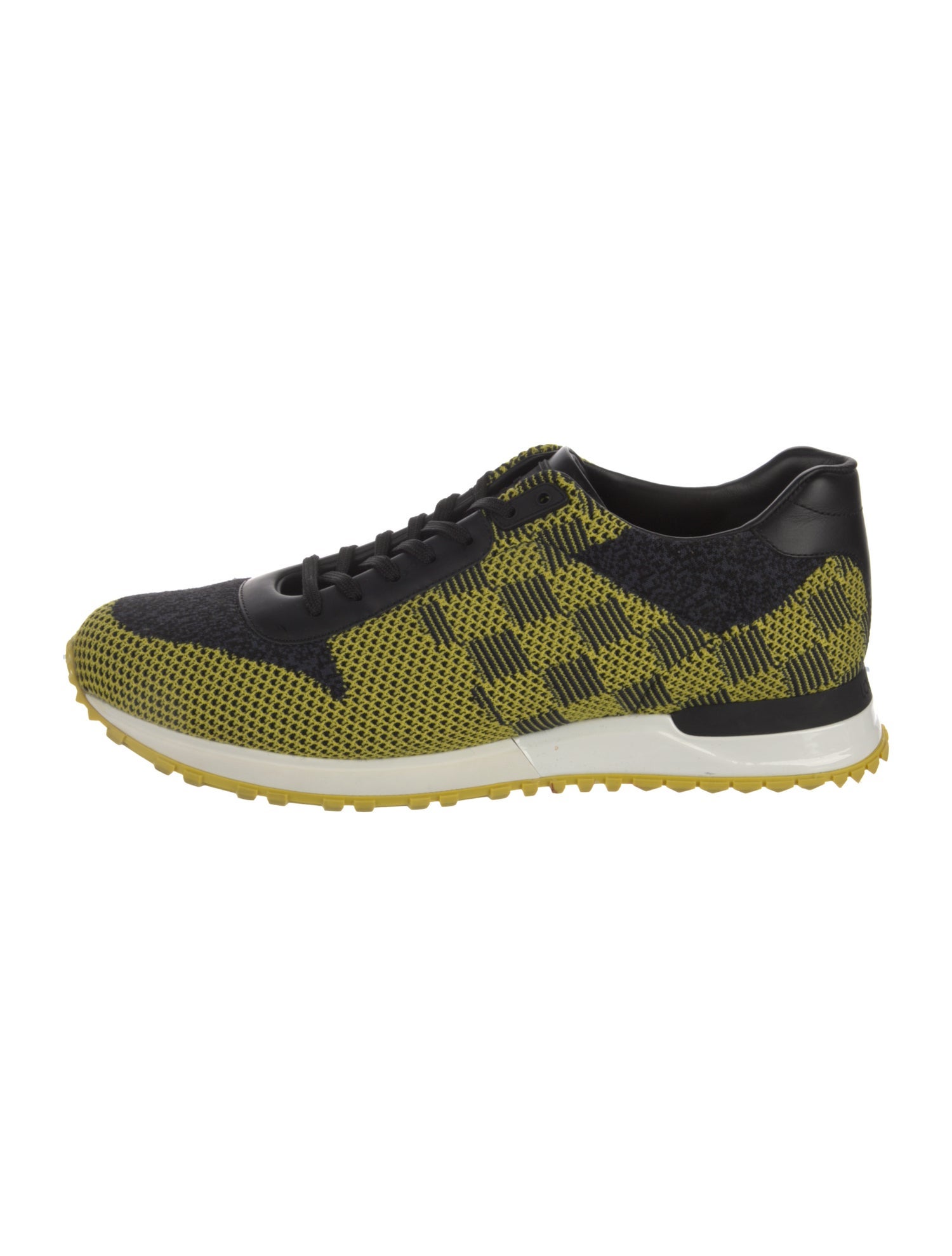 Louis Vuitton Mesh Printed Sneakers