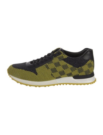 Louis Vuitton Mesh Printed Sneakers