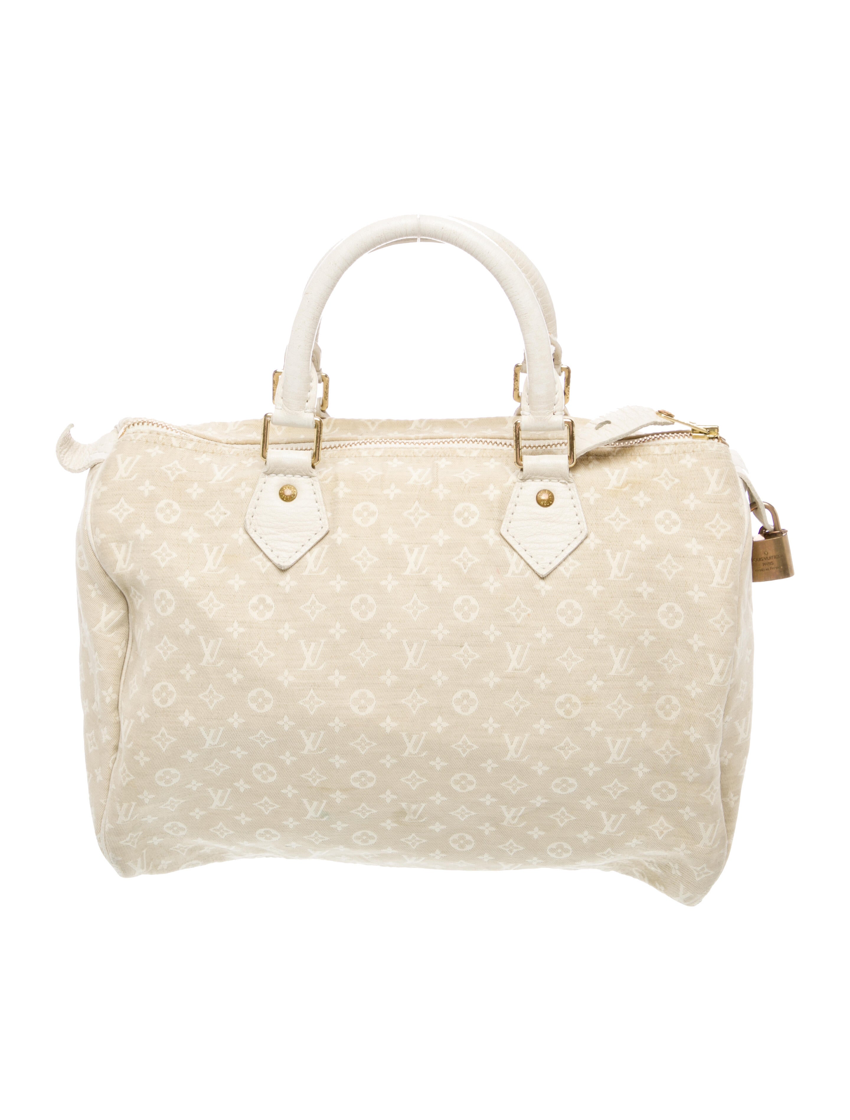 Louis Vuitton Monogram Mini Lin Speedy 30