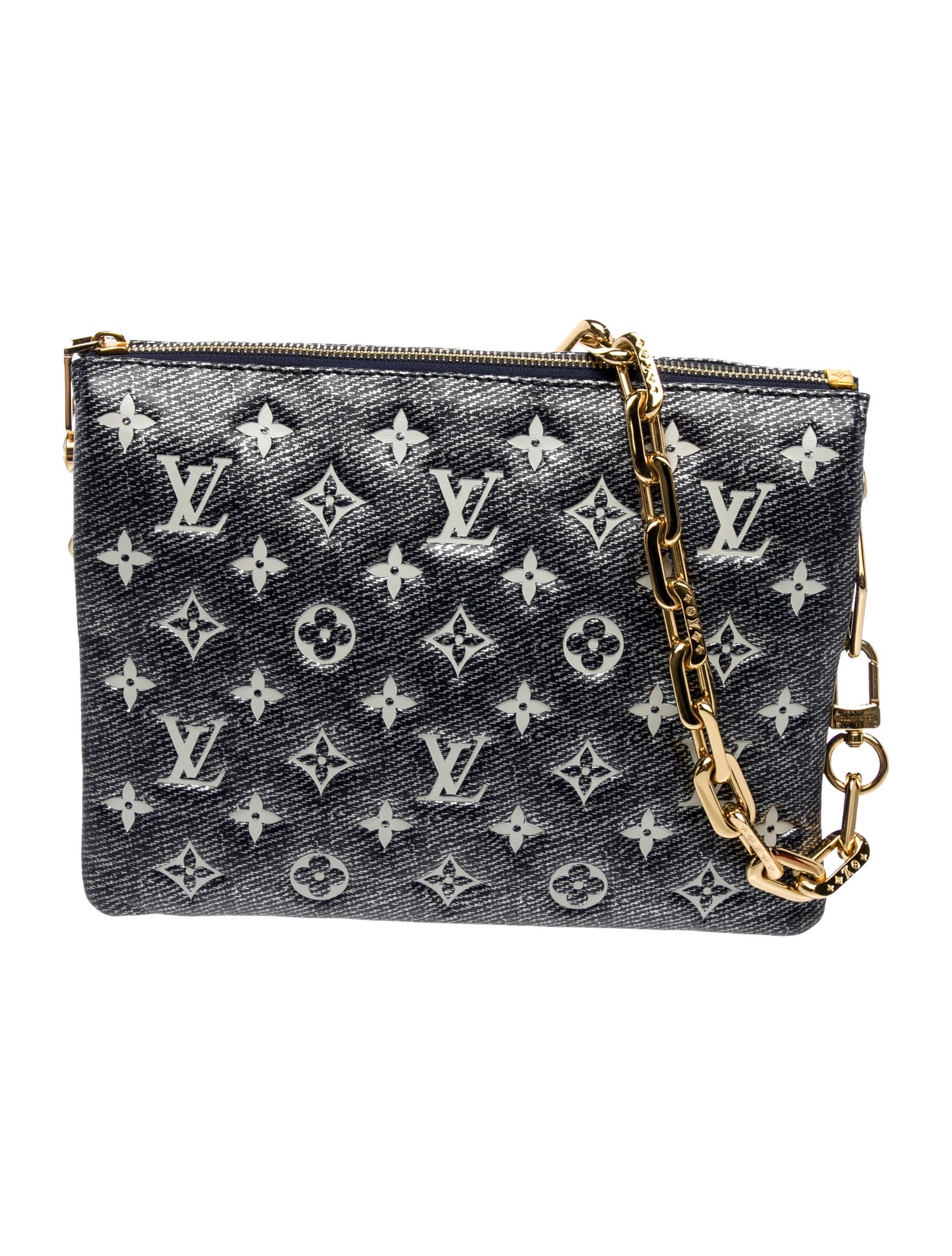 Louis Vuitton Leather Monoglam Coussin PM 2023