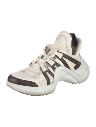 Louis Vuitton LV Monogram Leather Chunky Sneakers