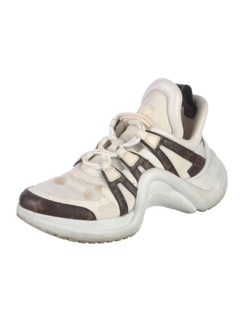 Louis Vuitton LV Monogram Leather Chunky Sneakers