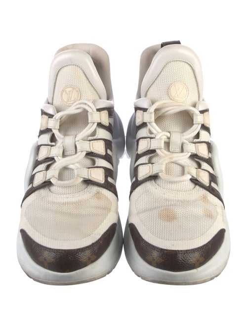 Louis Vuitton LV Monogram Leather Chunky Sneakers