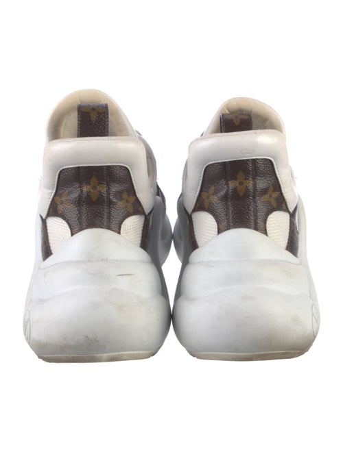 Louis Vuitton LV Monogram Leather Chunky Sneakers