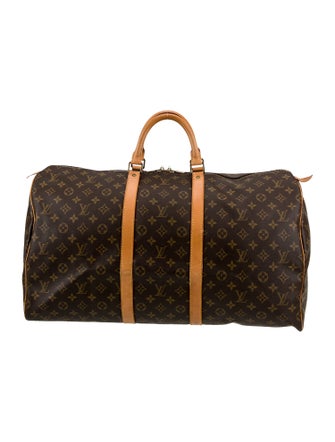 Louis Vuitton LV Monogram Keepall 55