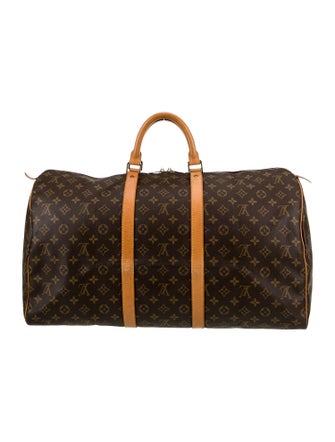 Louis Vuitton LV Monogram Keepall 55