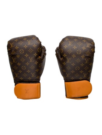 Louis Vuitton Monogram Iconoclast 3-Piece Monogram Boxing Glove Set