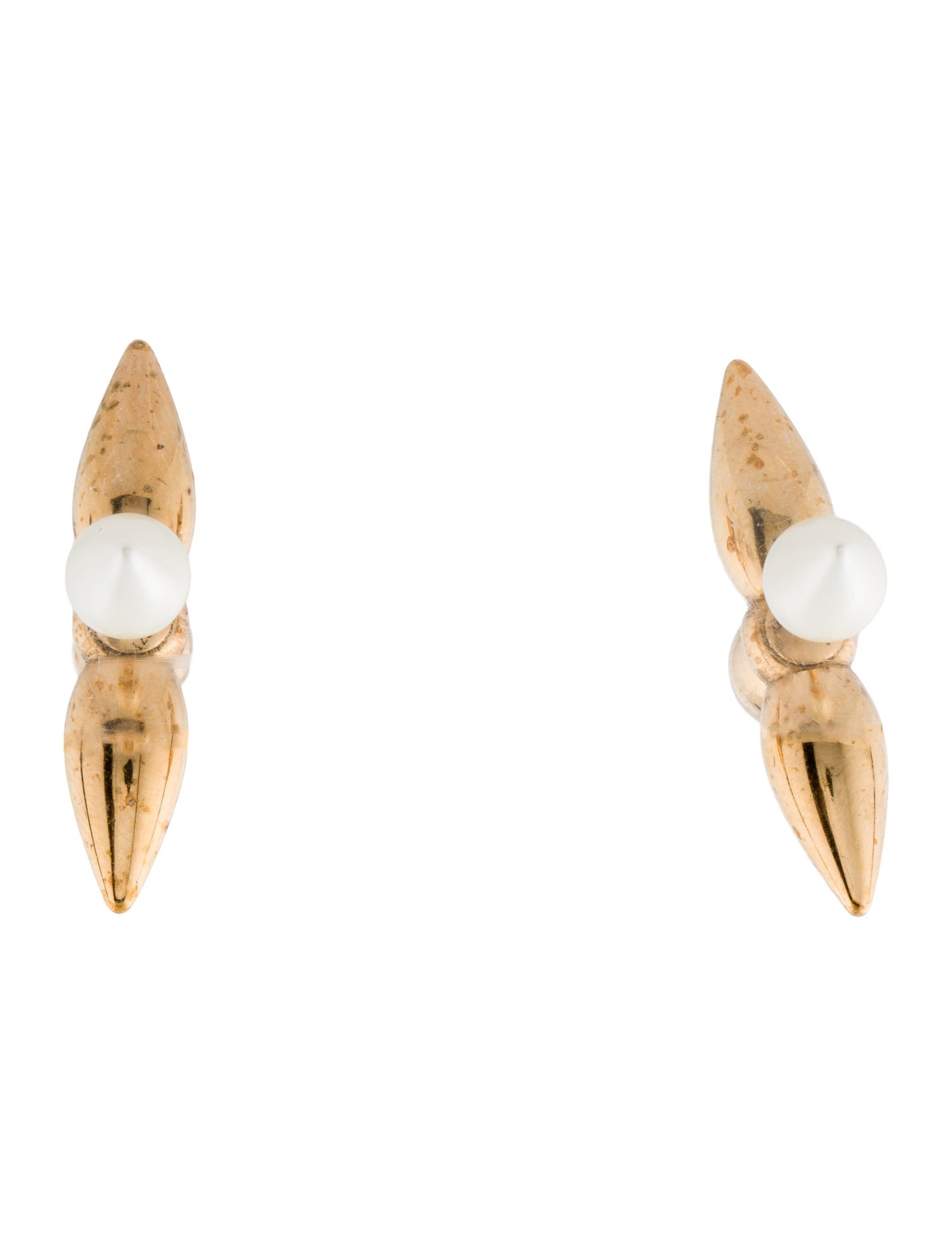 Louis Vuitton Faux Pearl Louisette Earrings