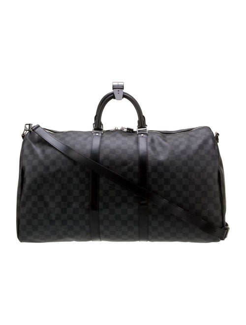 Louis Vuitton Damier Graphite Keepall Bandouliere 55