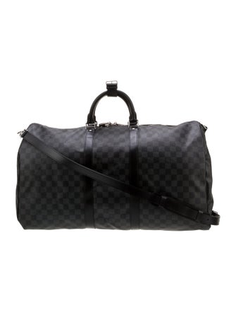 Louis Vuitton Damier Graphite Keepall Bandouliere 55