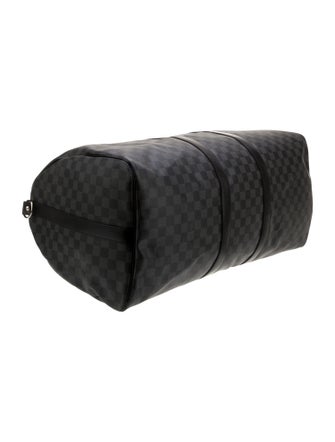 Louis Vuitton Damier Graphite Keepall Bandouliere 55