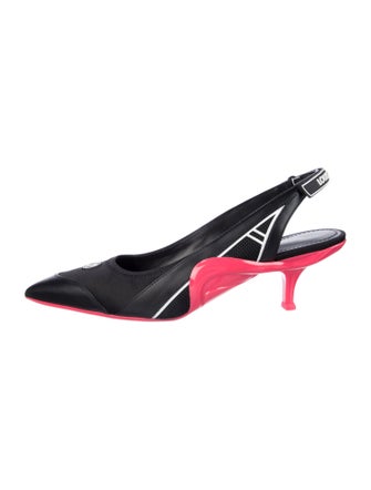 Louis Vuitton 2022 LV Monogram Slingback Pumps