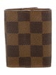Louis Vuitton Damier Ebene Pattern Coated Canvas Key Holder