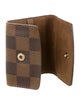 Louis Vuitton Damier Ebene Pattern Coated Canvas Key Holder