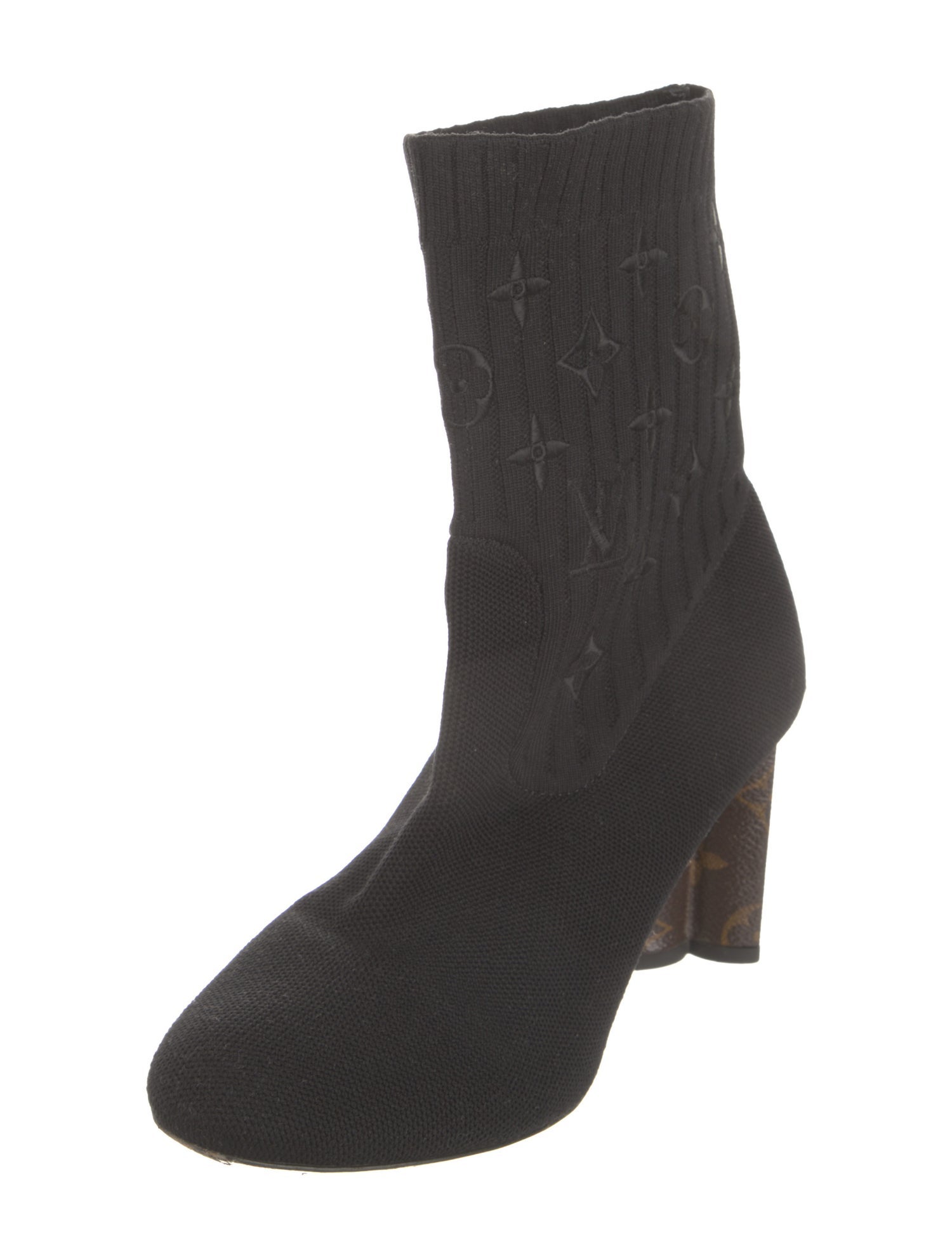 Louis Vuitton LV Monogram Sock Boots