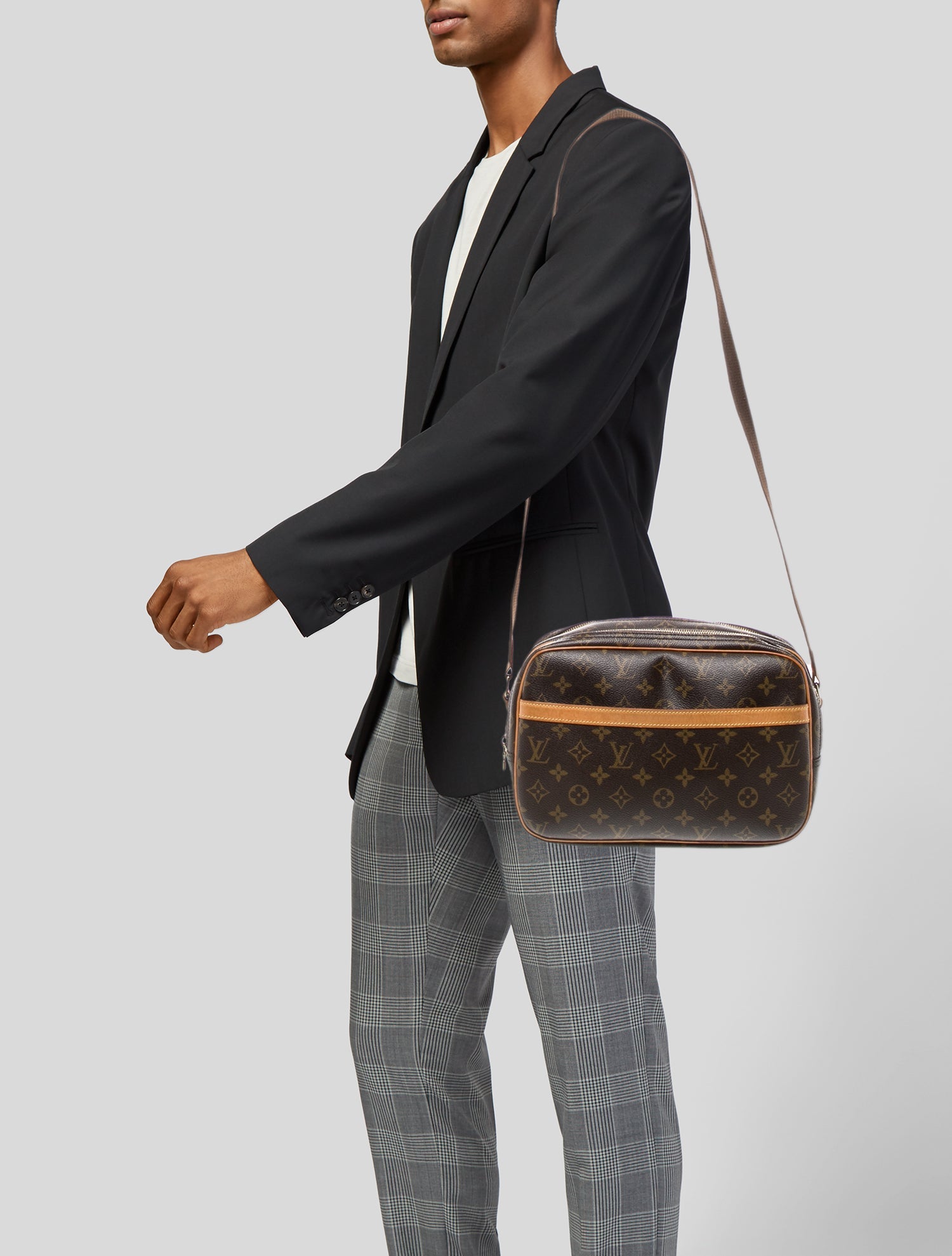 Louis Vuitton LV Monogram Reporter Vintage