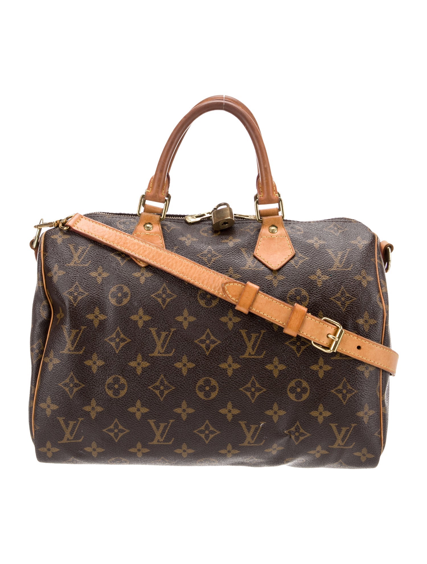 Louis Vuitton LV Monogram Speedy Bandouliere 30