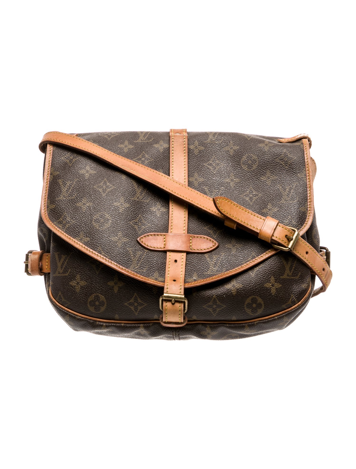 Louis Vuitton LV Monogram Saumur 25