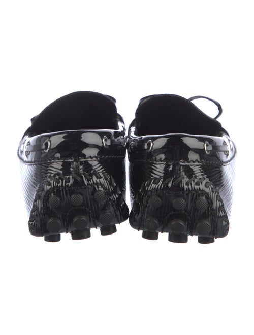 Louis Vuitton Patent Leather Bow Accents Drivers