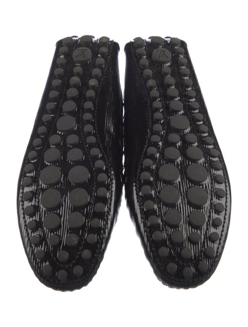 Louis Vuitton Patent Leather Bow Accents Drivers