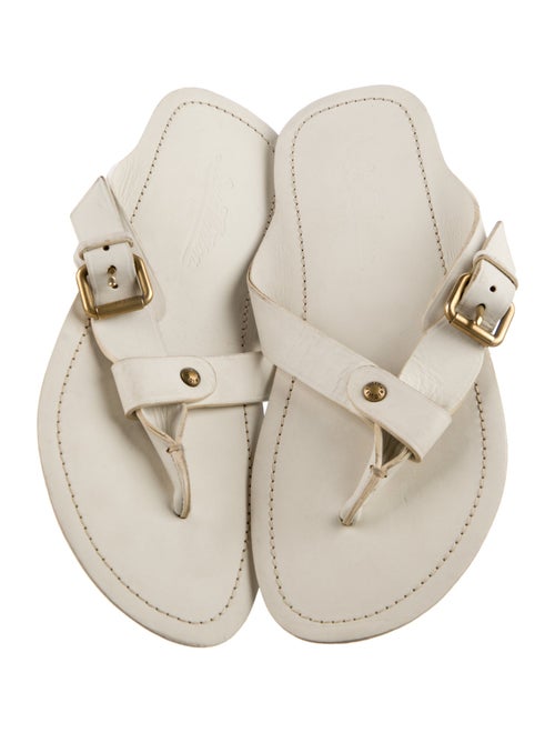 Louis Vuitton Leather Slides