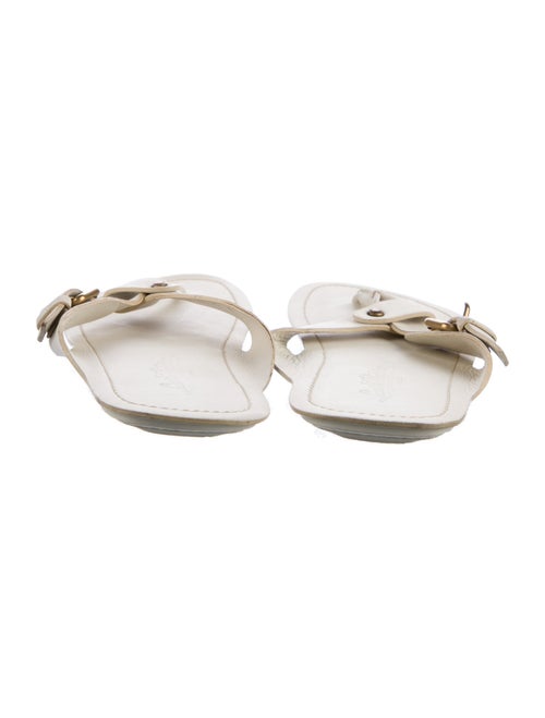 Louis Vuitton Leather Slides