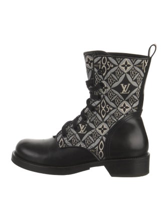 Louis Vuitton LV Monogram Combat Boots