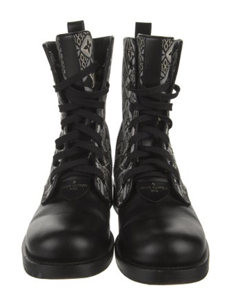 Louis Vuitton LV Monogram Combat Boots