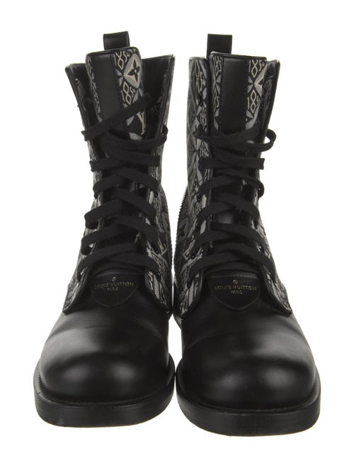 Louis Vuitton LV Monogram Combat Boots