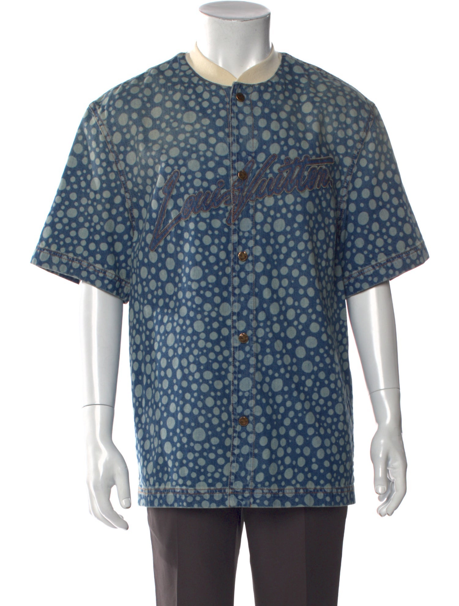 Louis Vuitton 2023 x Yayoi Kusama 'Infinity Dots' Shirt