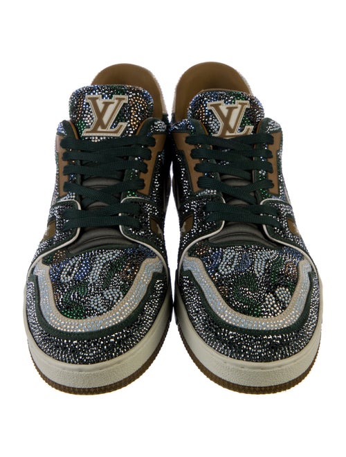 Louis Vuitton LV Monogram Crystal Sneakers