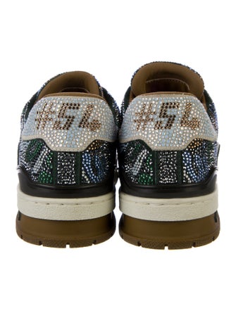 Louis Vuitton LV Monogram Crystal Sneakers