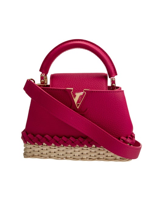 Louis Vuitton Taurillon Leather Capucines Mini