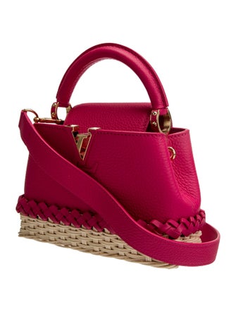 Louis Vuitton Taurillon Leather Capucines Mini