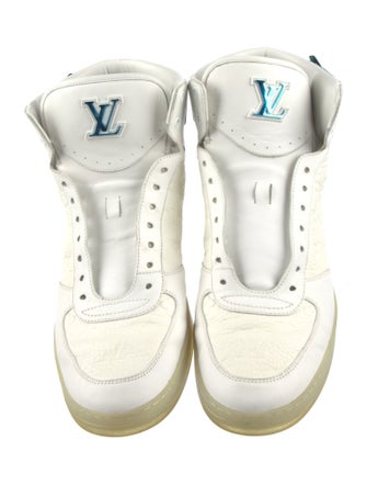 Louis Vuitton Monogram Pattern Leather Sneakers