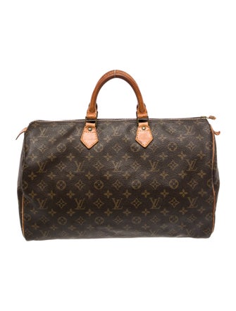 Louis Vuitton LV Monogram Speedy 40 Vintage