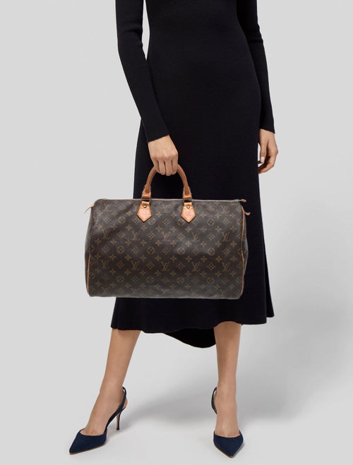 Louis Vuitton LV Monogram Speedy 40 Vintage