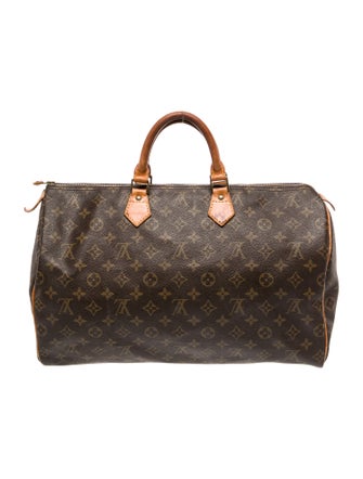 Louis Vuitton LV Monogram Speedy 40 Vintage