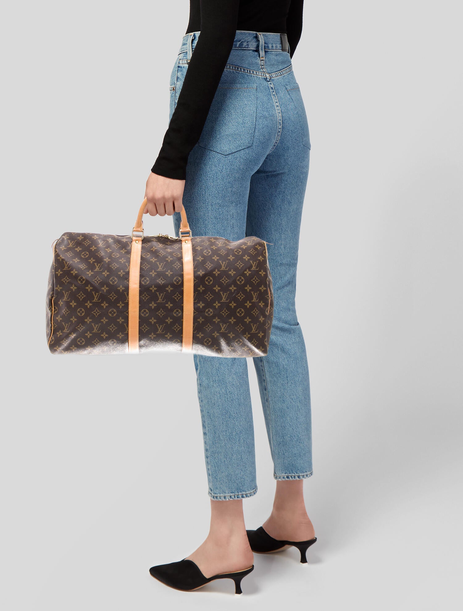 Louis Vuitton LV Monogram Keepall 55