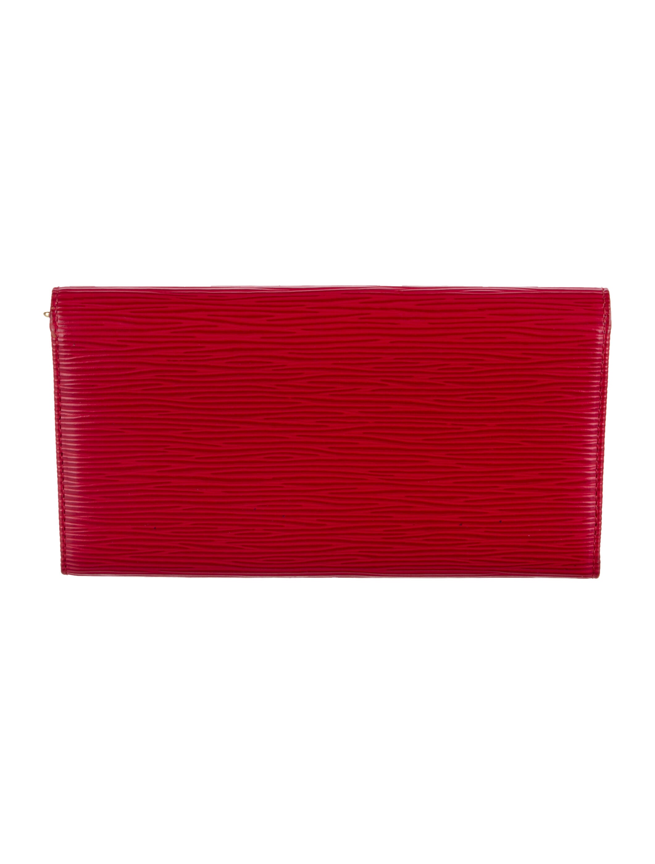 Louis Vuitton 2005 Epi Leather Sarah Wallet