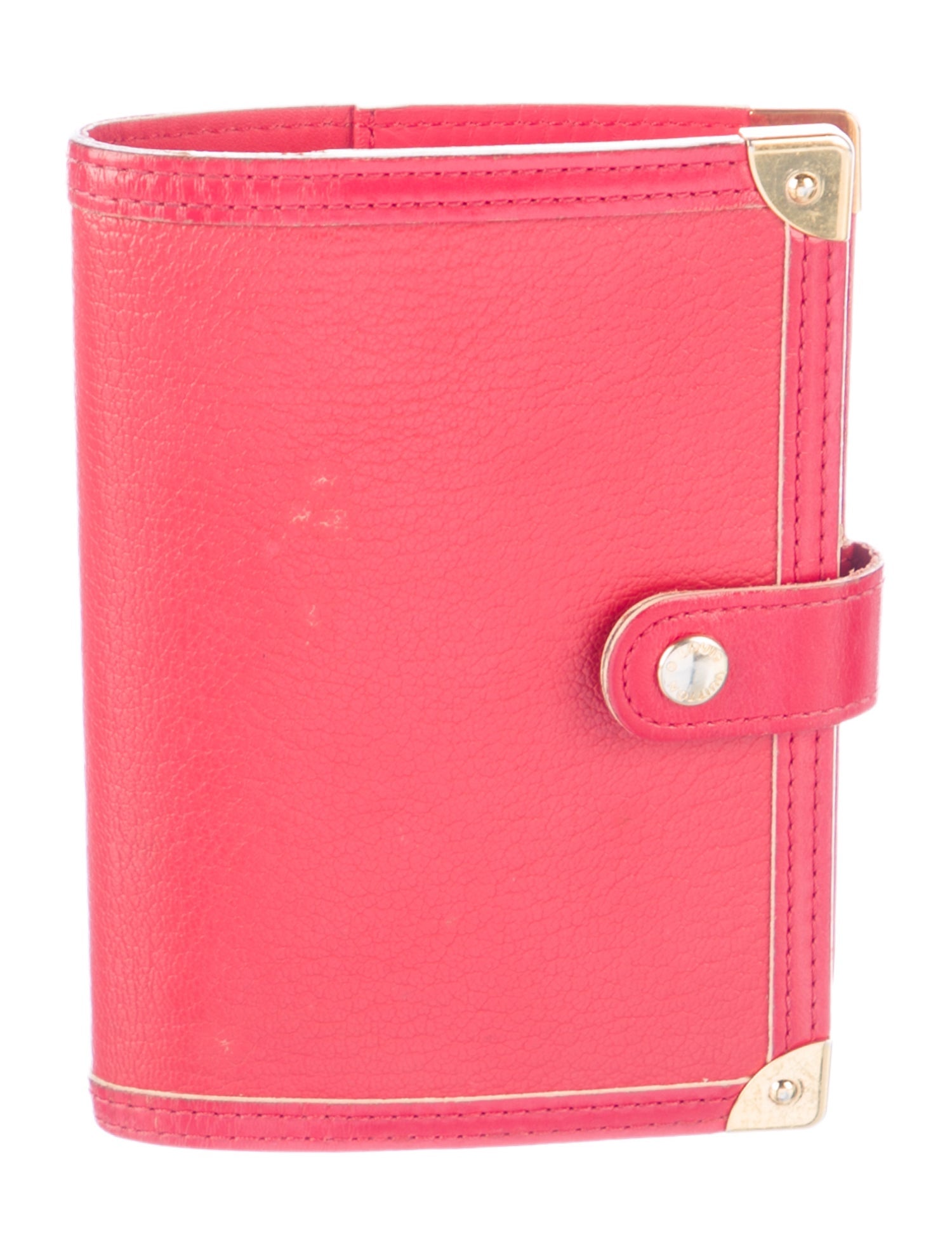 Louis Vuitton Suhali Small Ring Agenda Cover