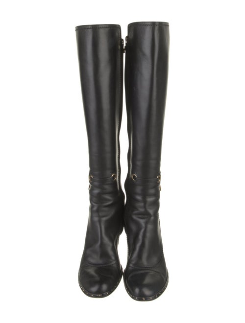 Louis Vuitton LV Monogram Leather Boots