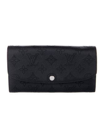 Louis Vuitton LV Monogram Mahina Leather Iris Wallet